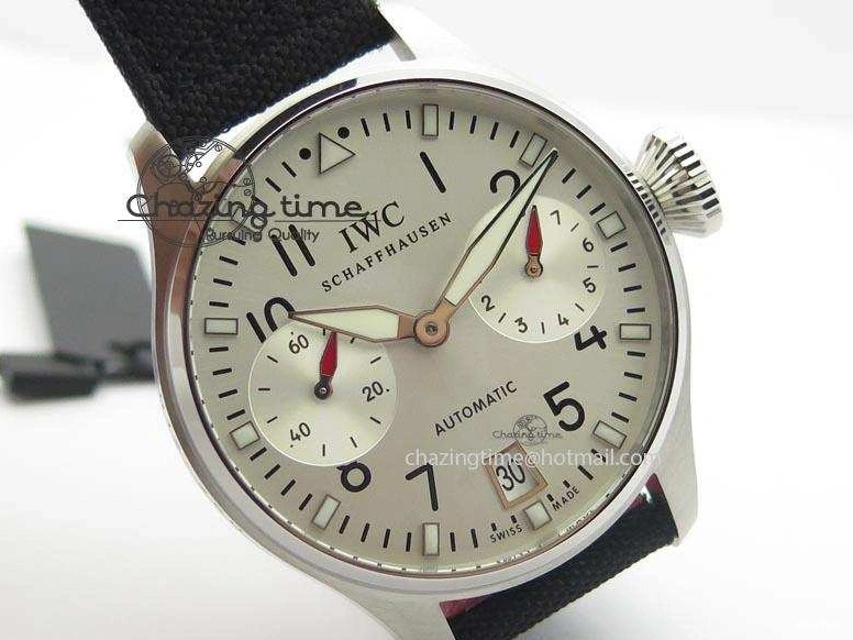 MIROTIME 0225 Big Pilot Real PR IW500432 DFB Limited Edition ZF 1:1 Best Edition On Black Nylon Strap A Fashionable 7276